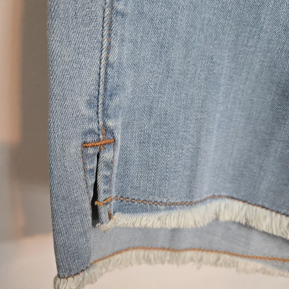 Eileen Fisher Frost Slim Ankle Jean New With Tag Sz 14